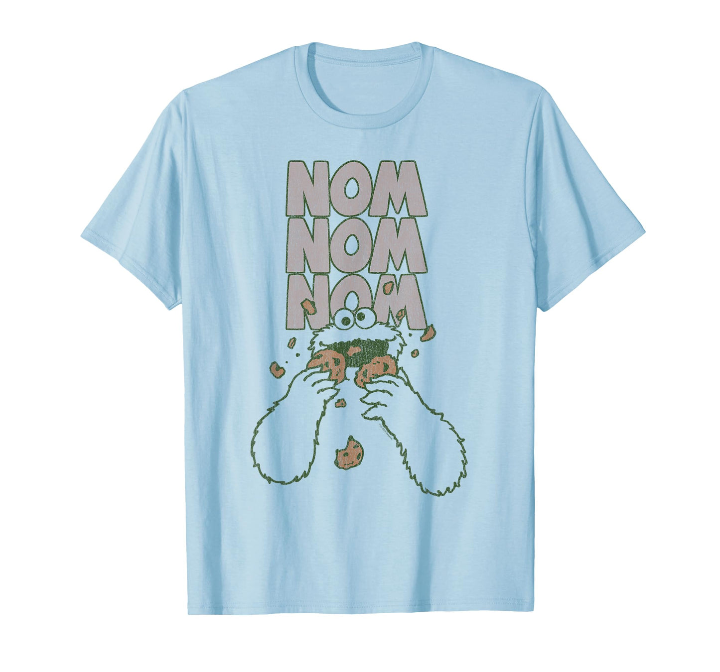 Sesame Street Cookie Monster Nom Nom T-Shirt