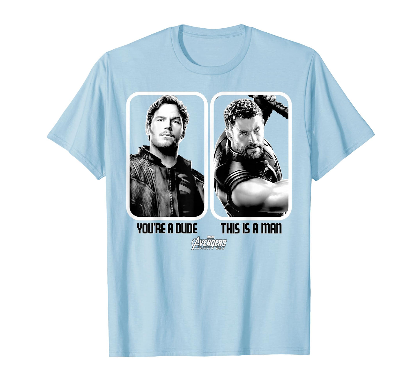 Marvel Infinity War Star-Lord Thor is A Man Graphic T-Shirt T-Shirt