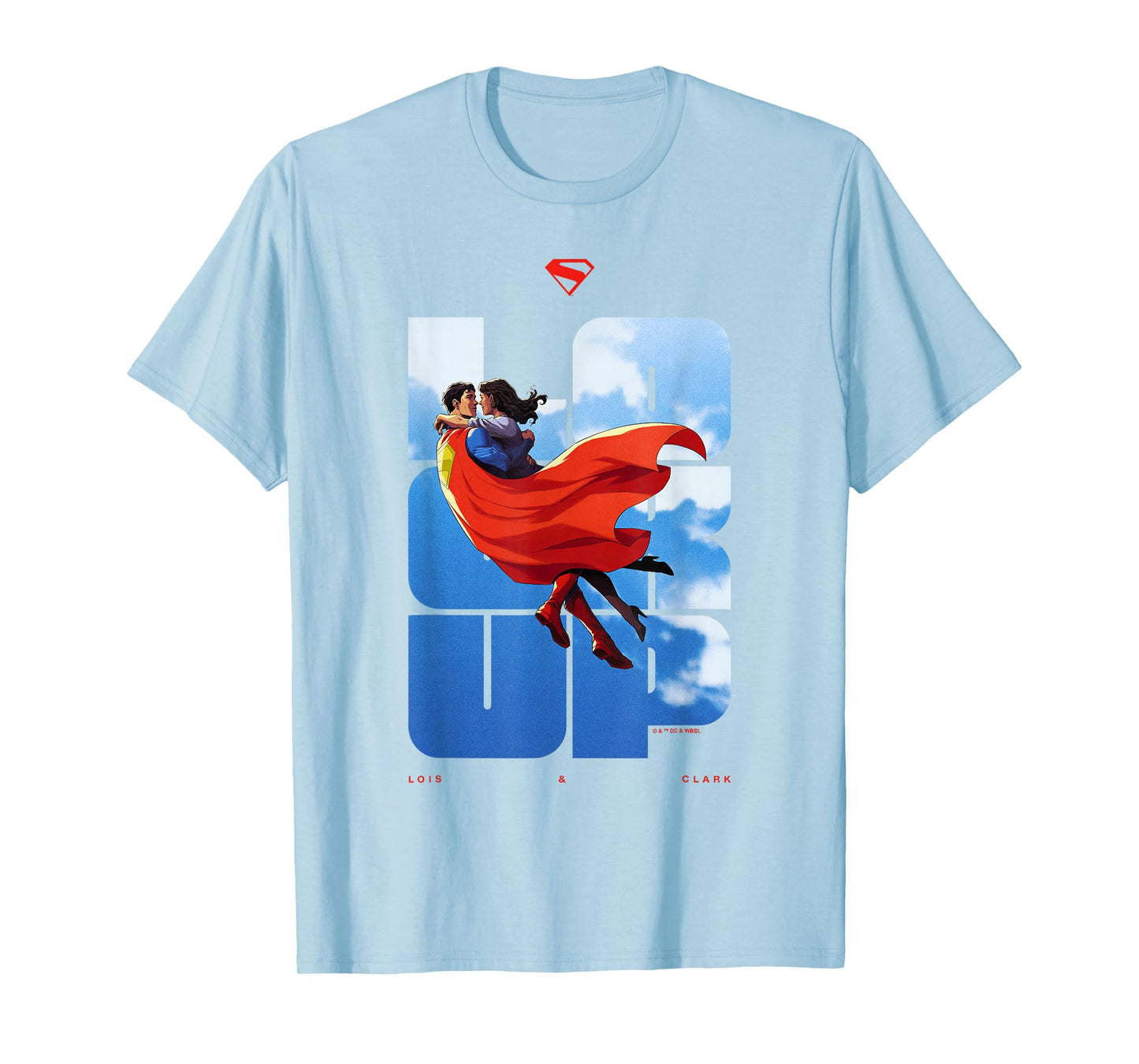 Superman (2025) Superman Lois Look Up T-Shirt