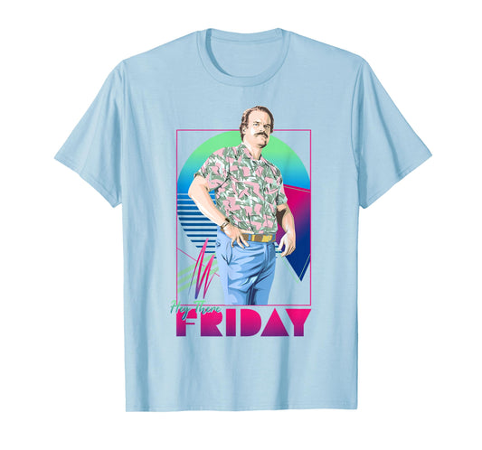 Stranger Things Jim Hopper Hey There Friday Dad Vibes T-Shirt