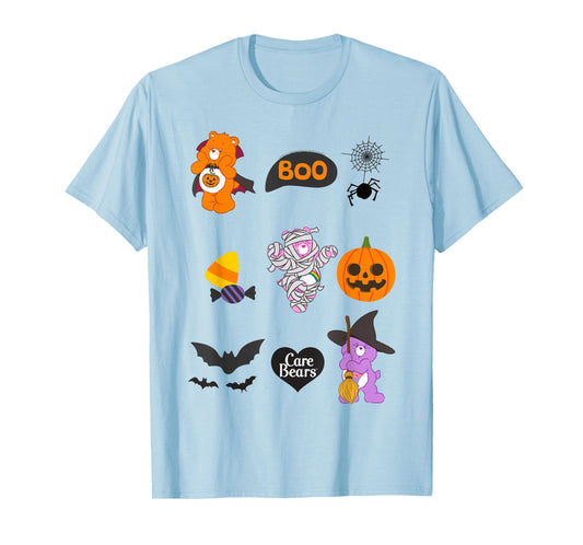 Care Bears Halloween Boo And Candy Icons T-Shirt