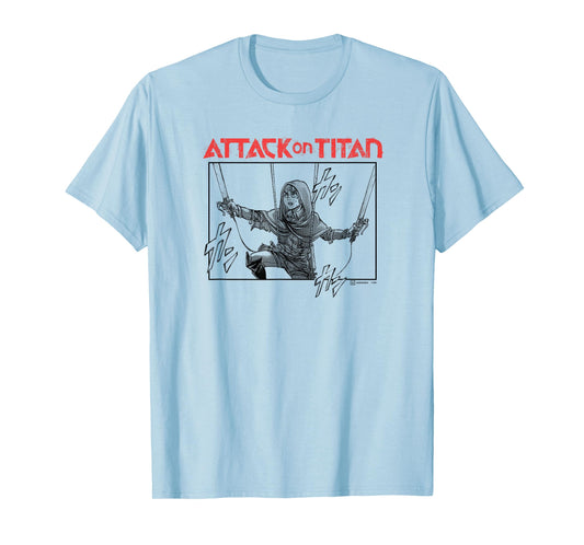 Attack on Titan Armin Arlet Survey Corps Manga Portrait T-Shirt