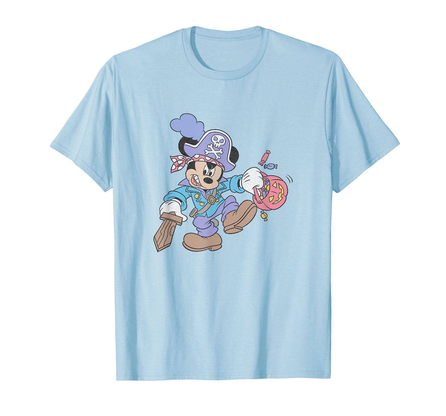 Disney Mickey And Friends Halloween Pirate Candy Costume T-Shirt