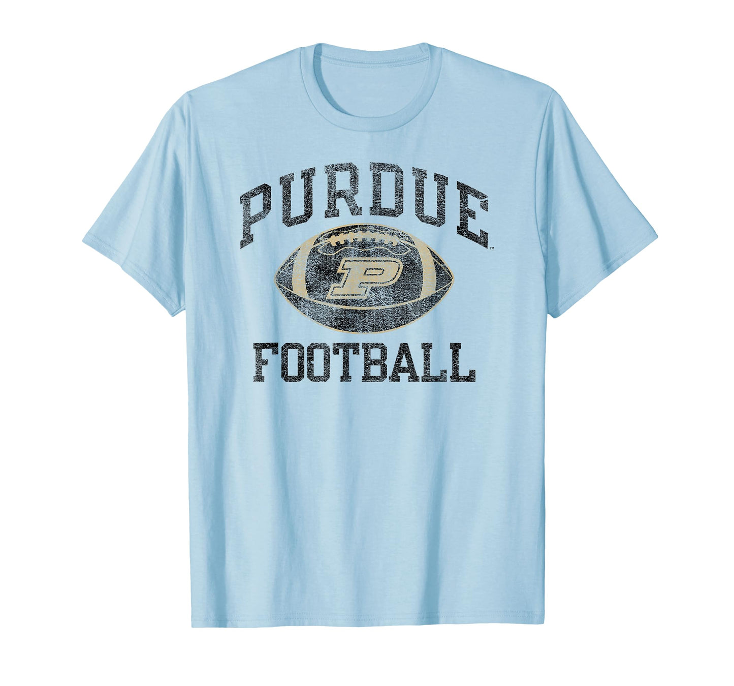 Purdue Boilermakers Football Intensity Vintage White T-Shirt