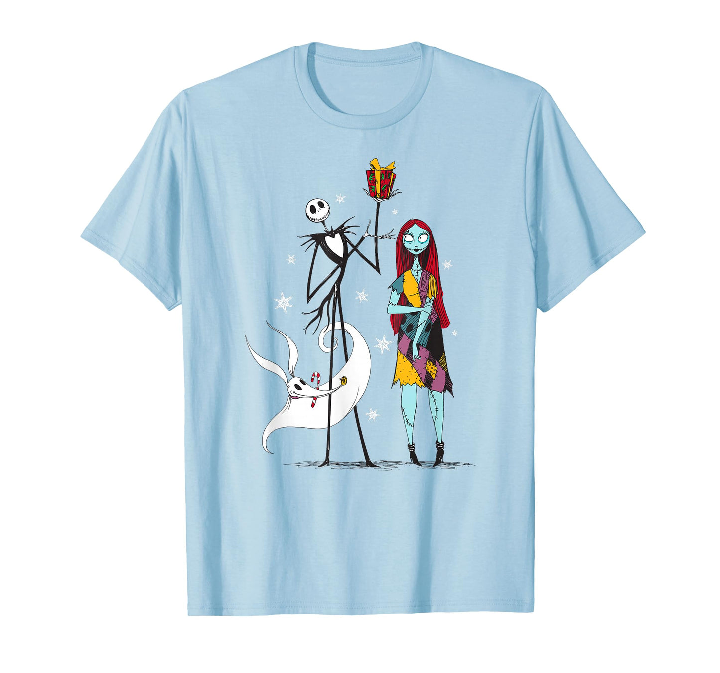 The Nightmare Before Christmas - Jack Sally Zero Gift T-Shirt