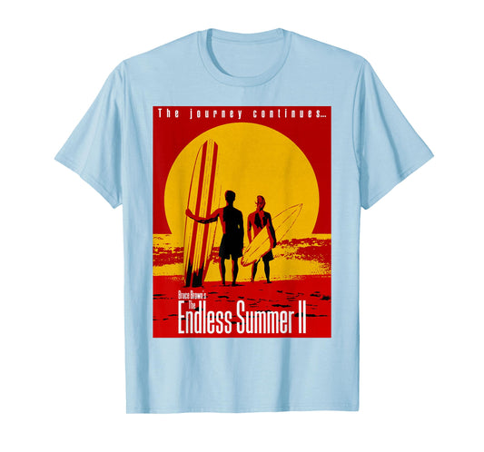 The Endless Summer II 1994 Vintage Surf Movie Poster T-Shirt