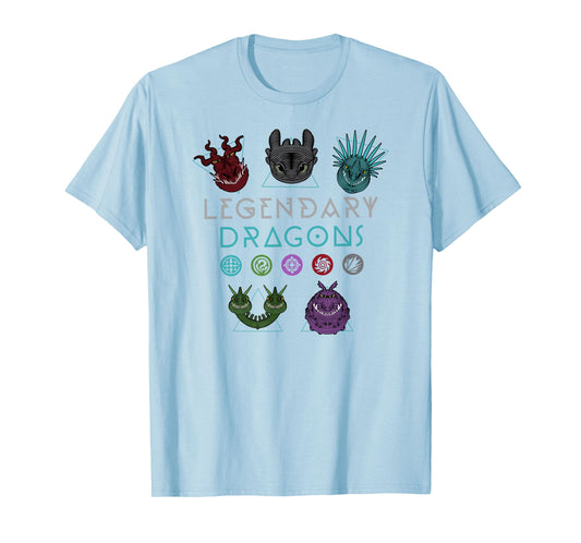 How to Train Your Dragon 3 Hidden World Legendary T-Shirt