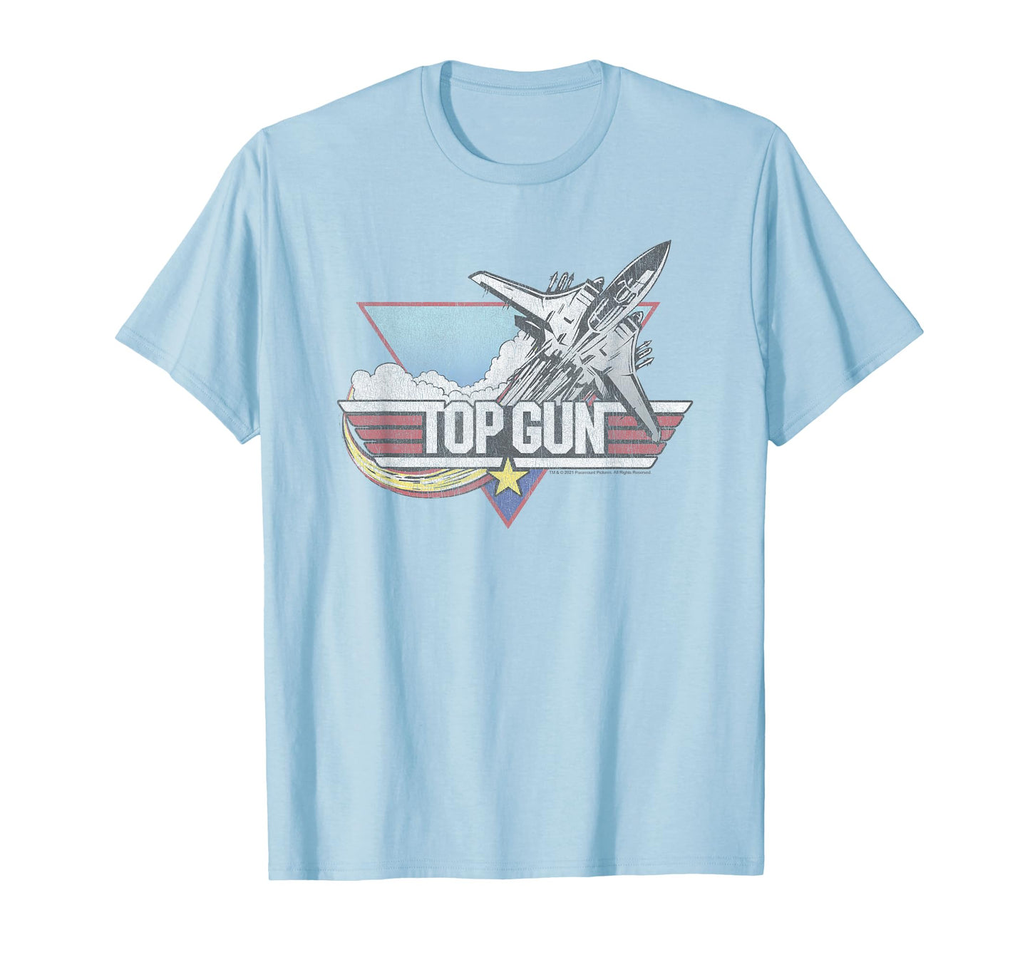 Top Gun Retro Jet Logo T-Shirt