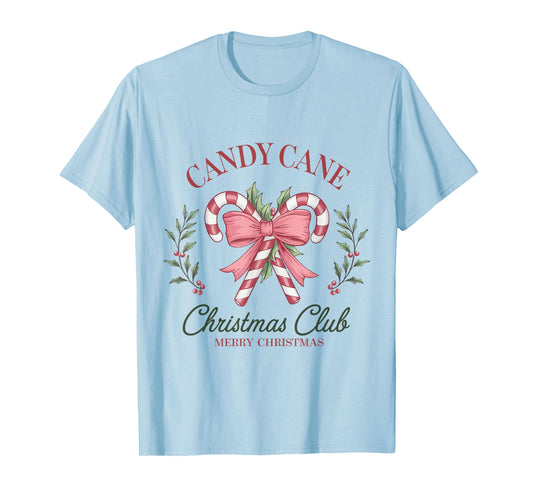 Candy Cane Christmas Holiday Season Xmas T-Shirt