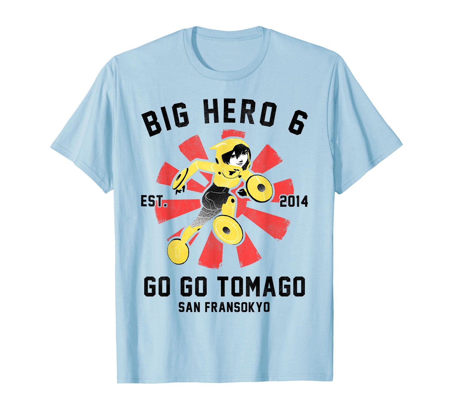 Disney Big Hero 6 Go Go Tomago Poster Graphic T-Shirt T-Shirt