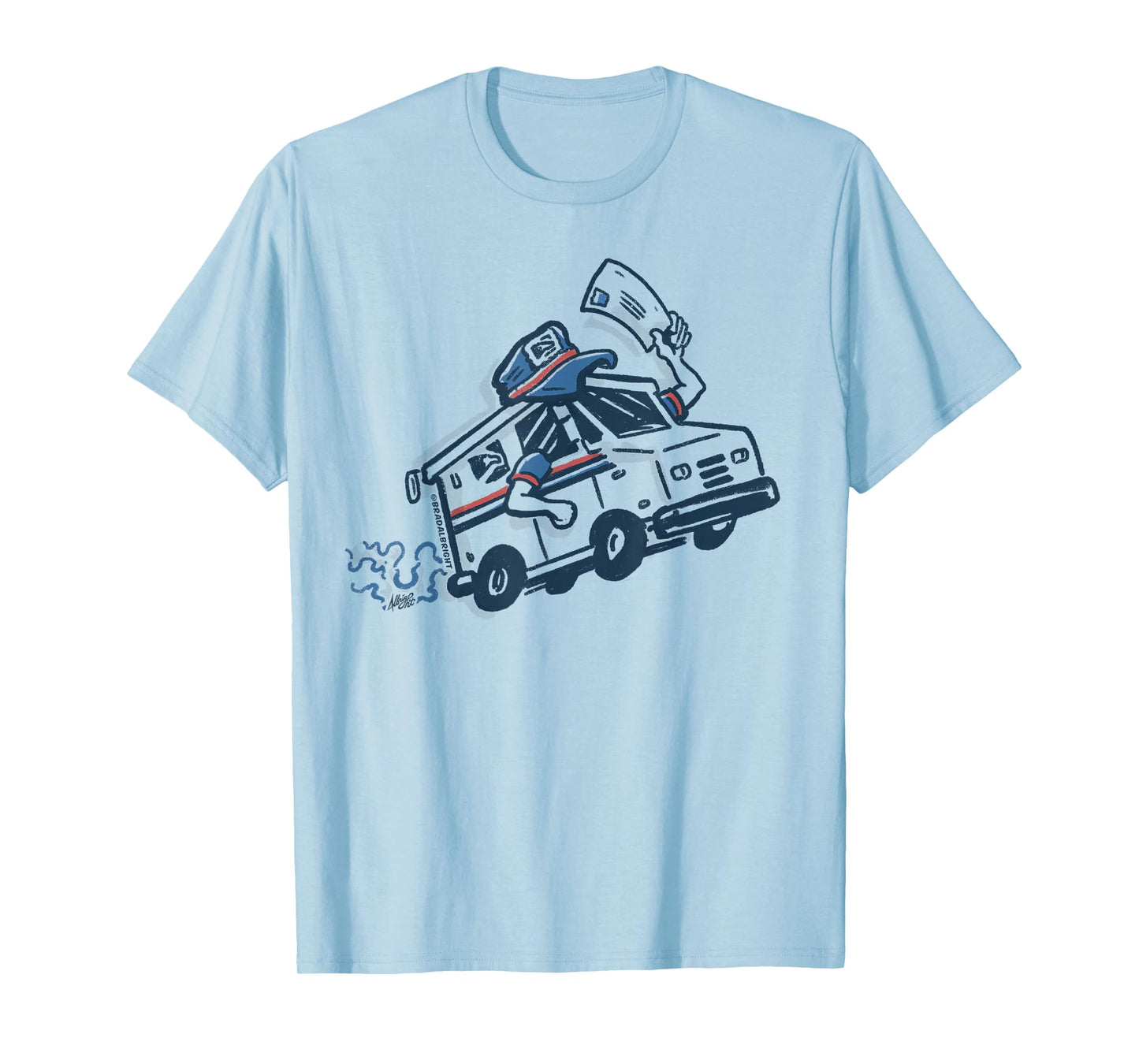 Postal Service Mailman Truck T-Shirt