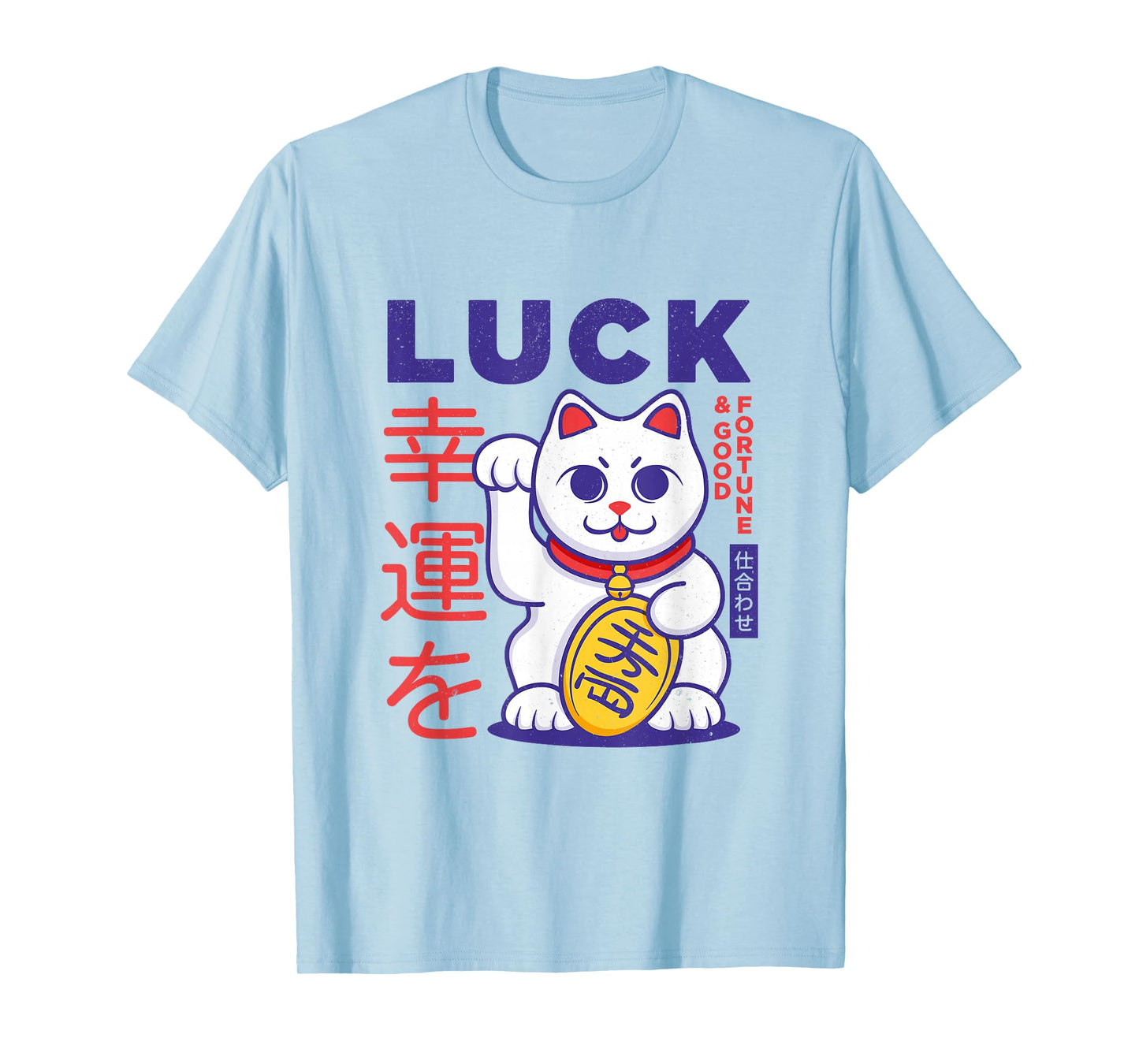 Lucky Japanese Cat T-Shirt