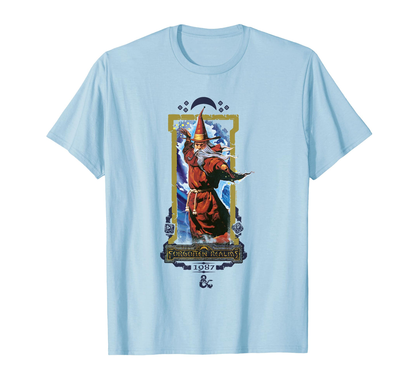 Dungeons & Dragons 50th Anniversary Forgotten Realms Vintage T-Shirt