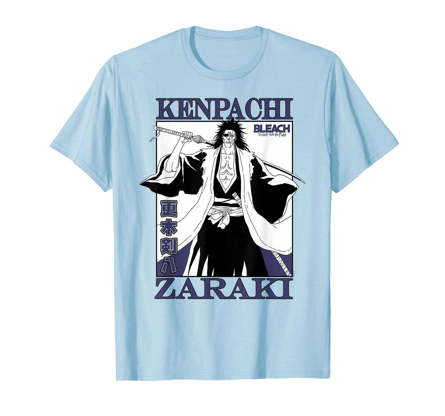 BLEACH: Thousand Year Blood War Kenpachi Zaraki Anime T-Shirt