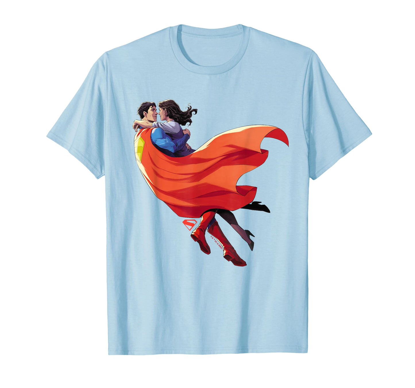 Superman (2025) Superman Lois Embrace T-Shirt