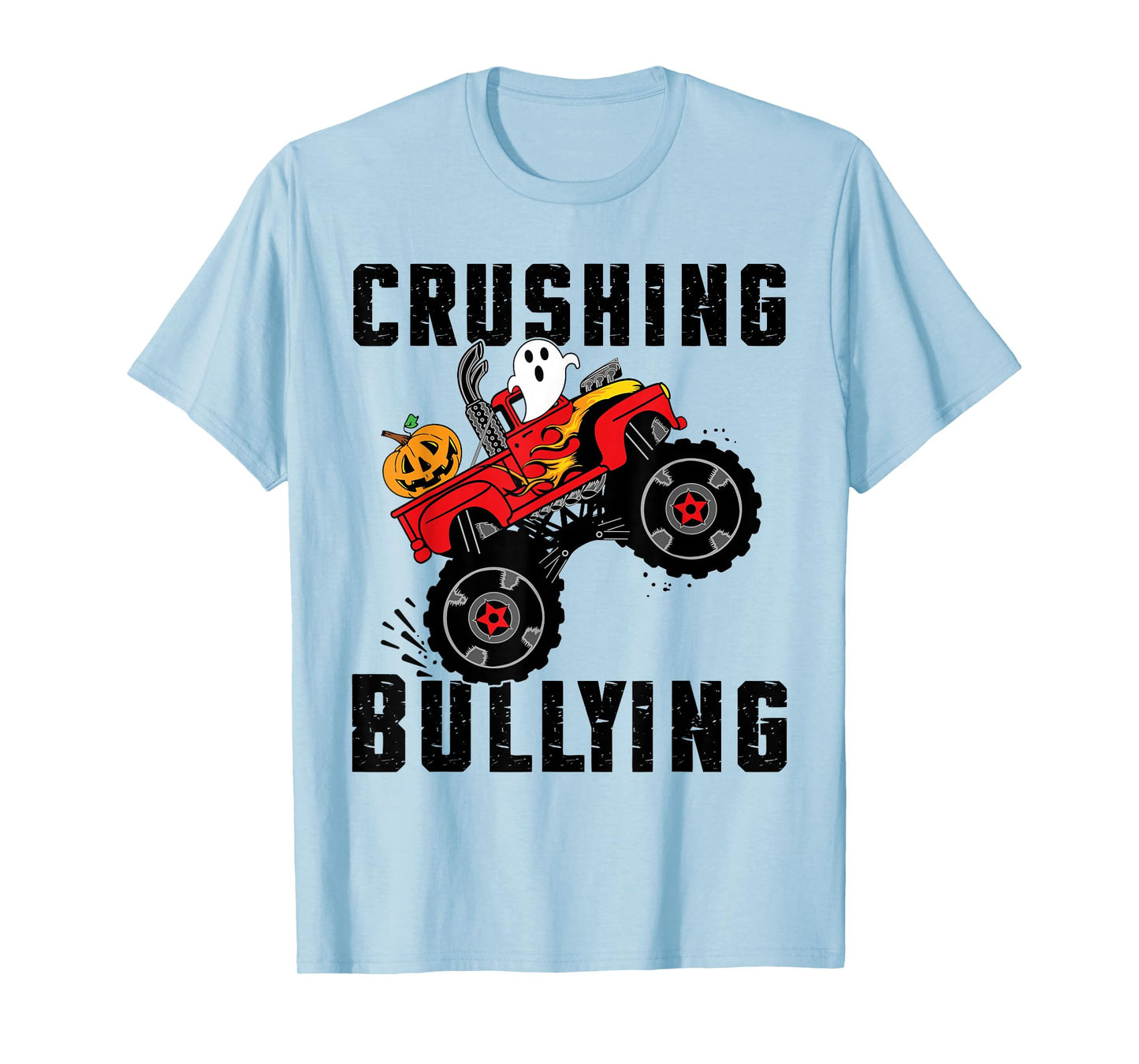 Crushing Bullying Unity Day Halloween Orange Kids Men Women T-Shirt
