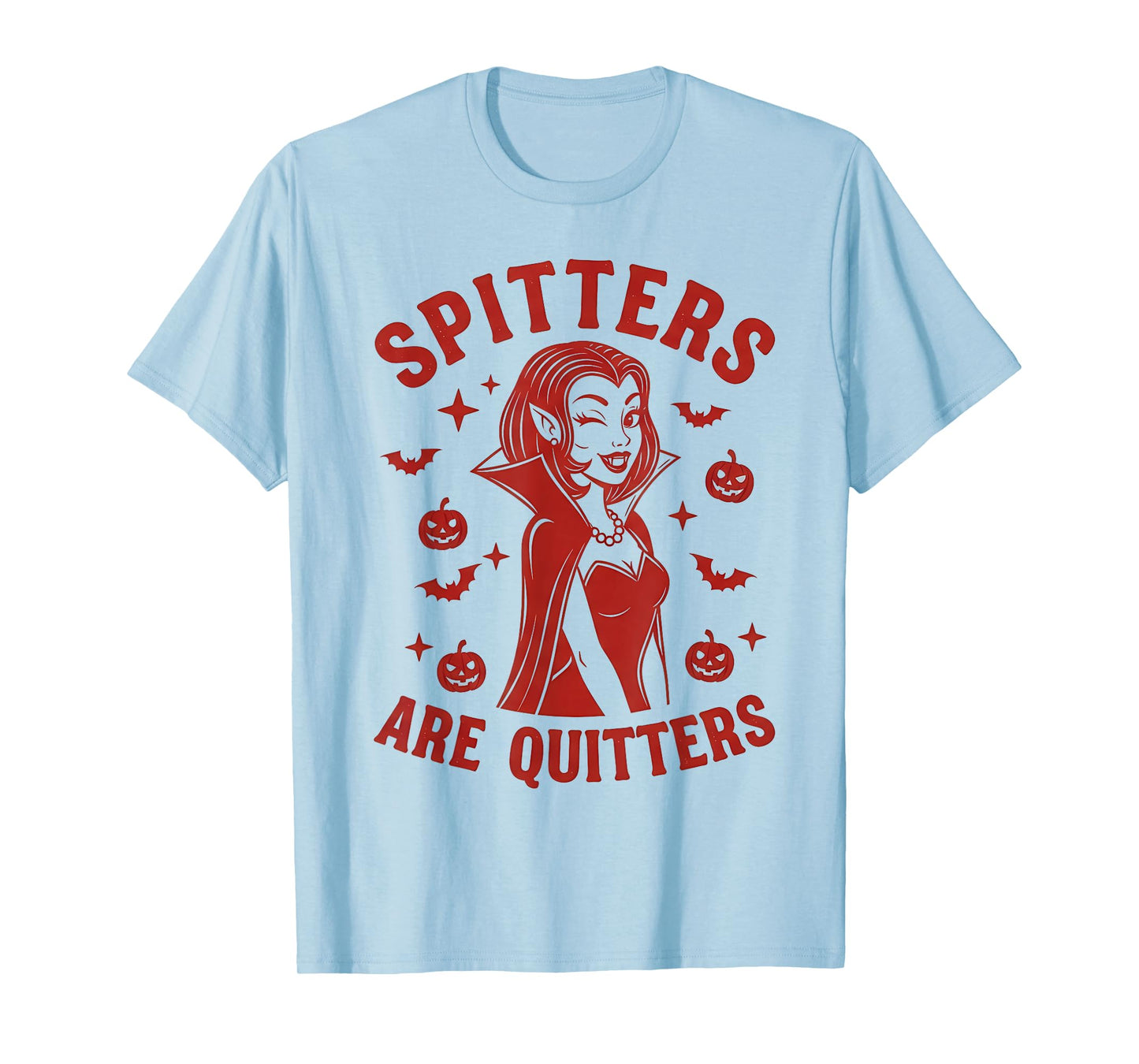 Witty Sexy Female Vampire Halloween Costume For Adult Women T-Shirt