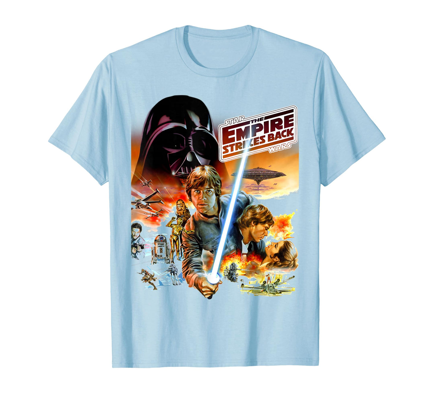 Star Wars The Empire Strikes Back Classic Group Shot T-Shirt