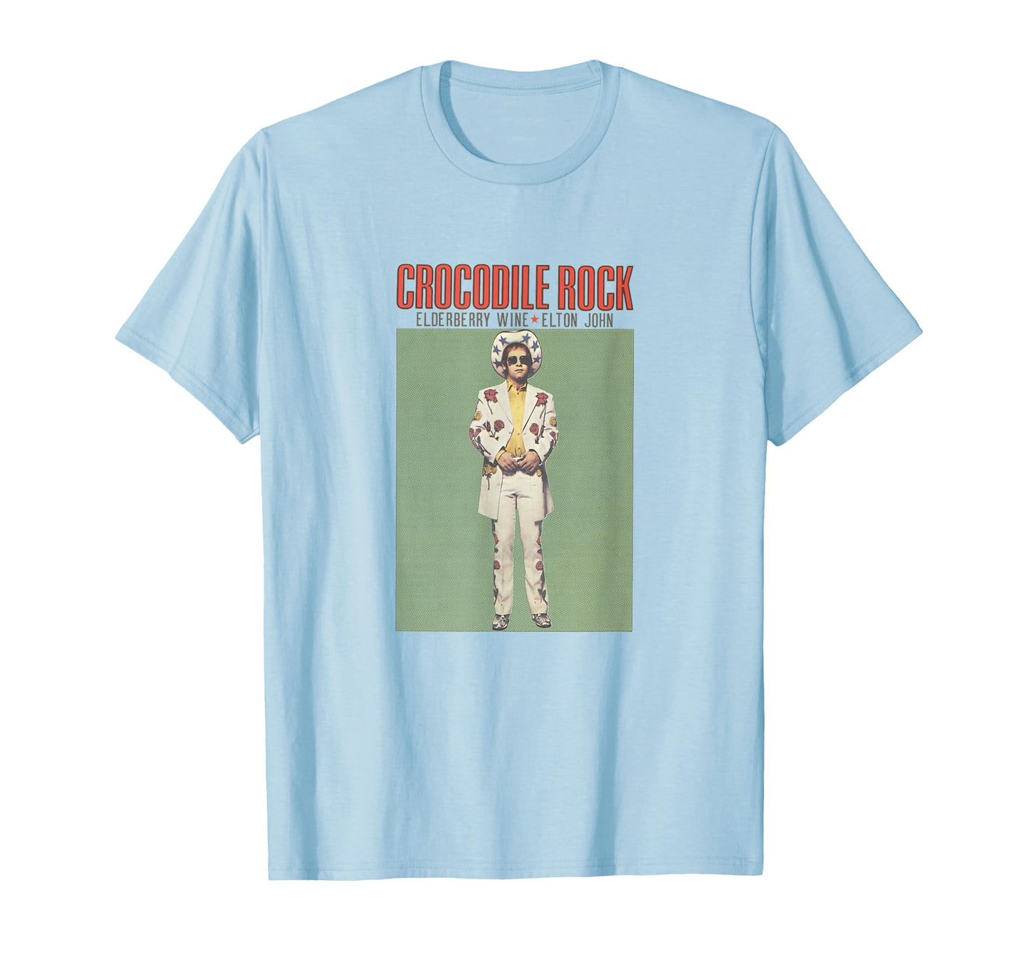 Elton John Official Crocodile Rock T-Shirt