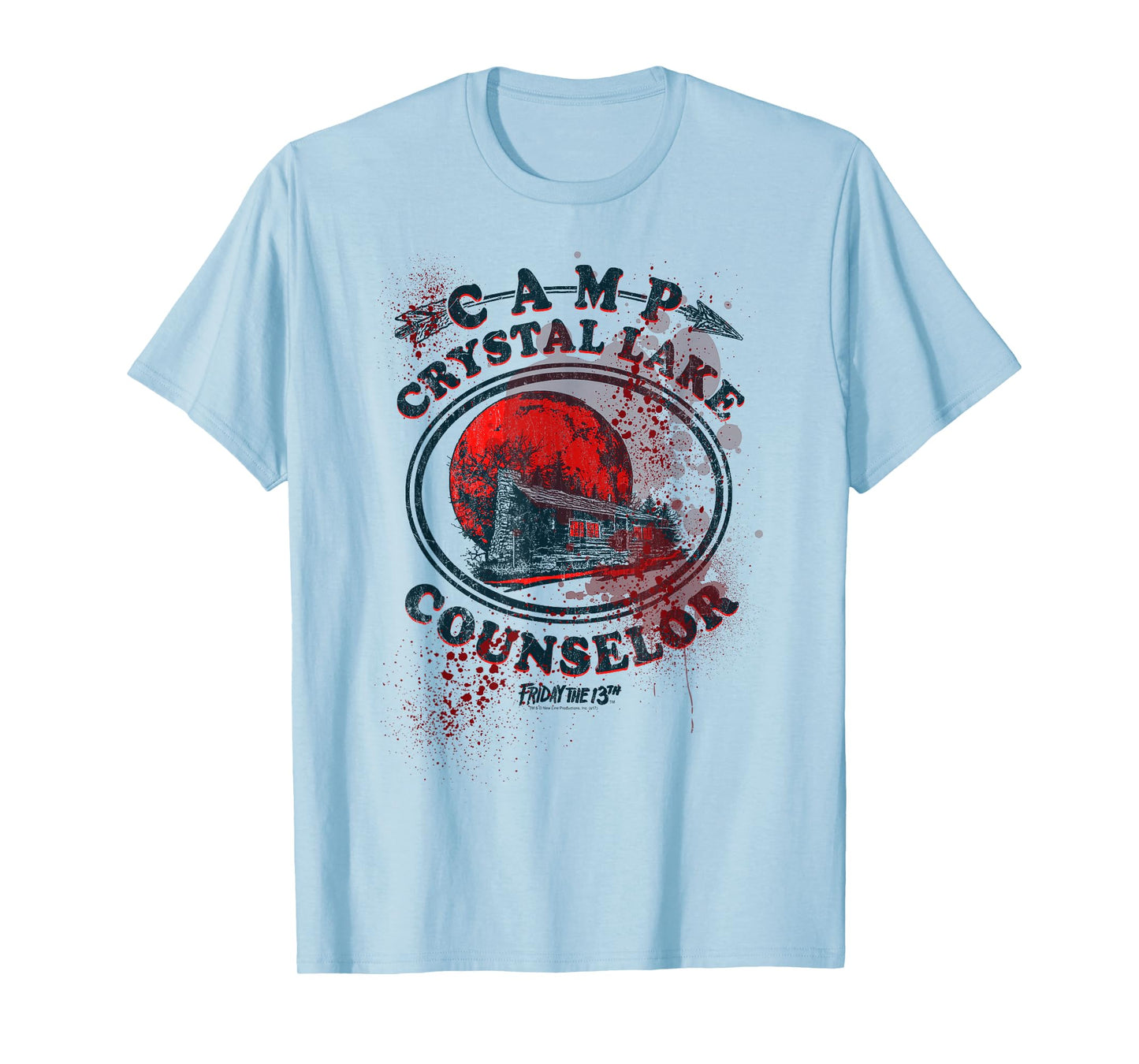 Friday The 13th Camp Counselor Victim T-Shirt