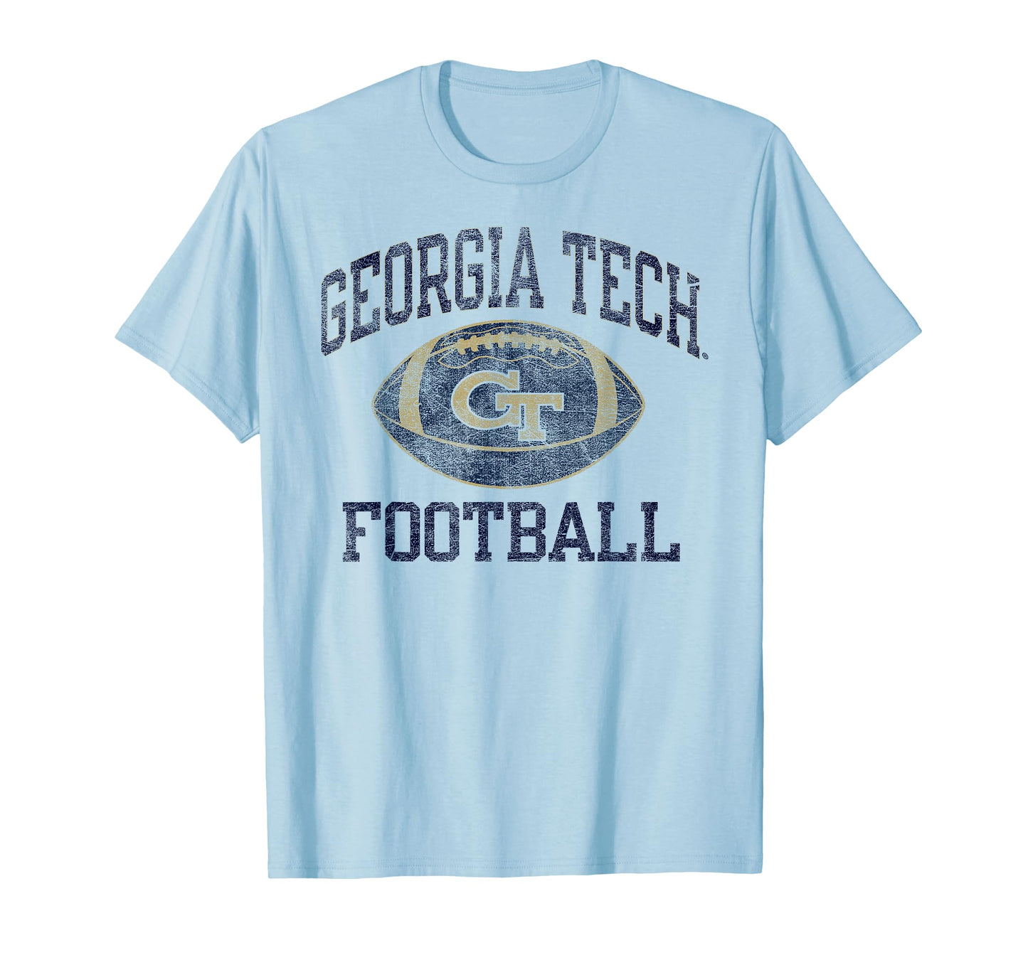 Georgia Tech Yellow Jackets Football Intensity White T-Shirt