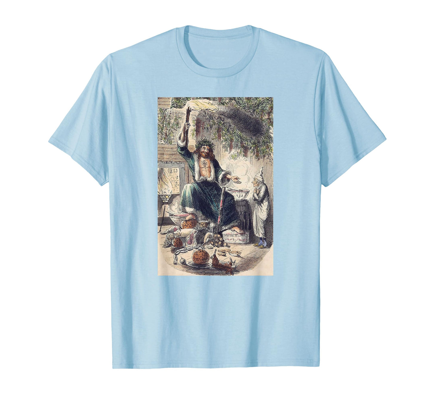 A Christmas Carol Scrooge Shirt- Christmas Present Ghost Tee T-Shirt