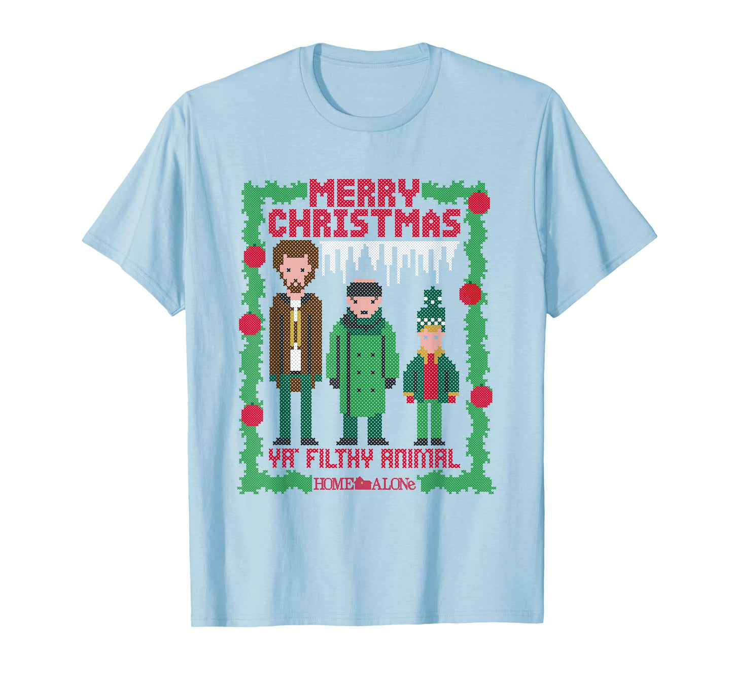 Home Alone Merry Christmas Ya Wet Bandits Ugly Sweater T-Shirt