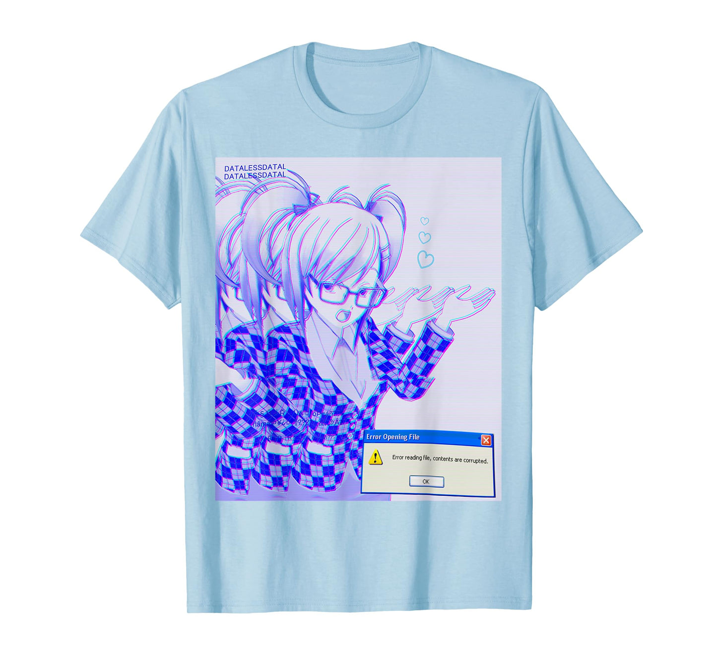 Webcore Anime Office Girl T-Shirt