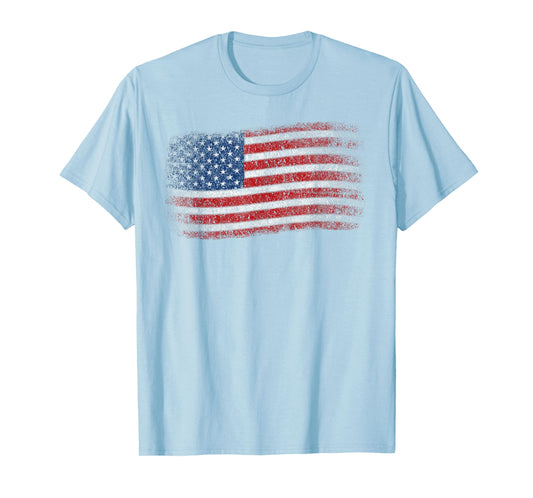 American Flag Men Women Memorial Day 4th of July USA Flag T-Shirt