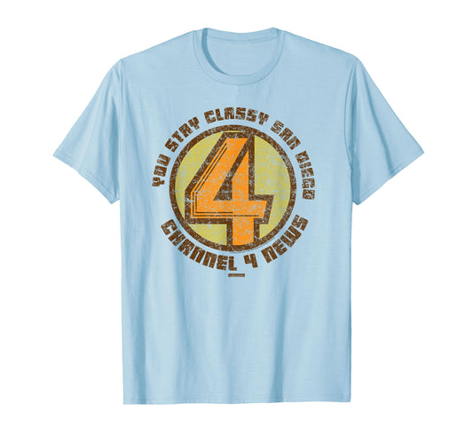 Anchorman Channel 4 News T-Shirt