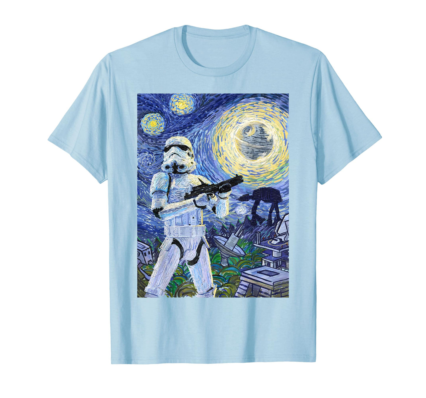 Star Wars Stormtrooper Starry Night Graphic T-Shirt T-Shirt