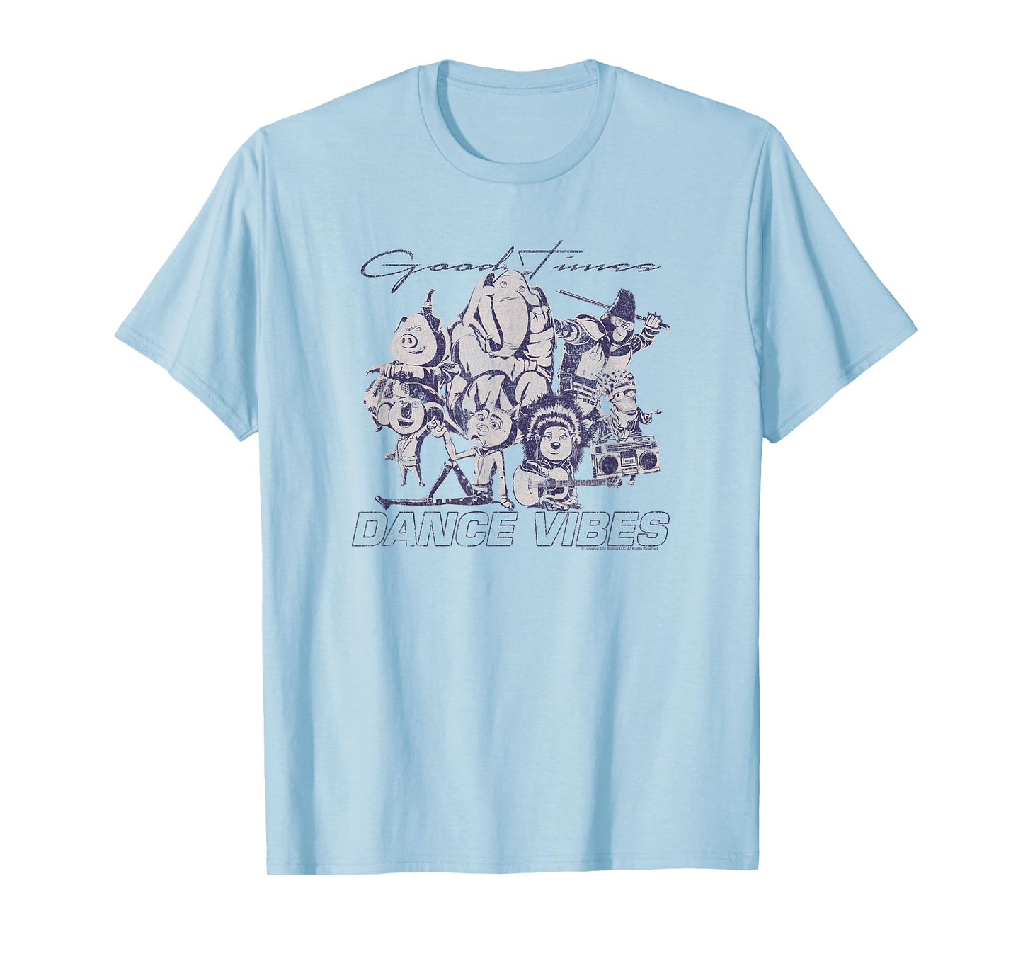 Sing 2 Vintage Group Shot Poster T-Shirt