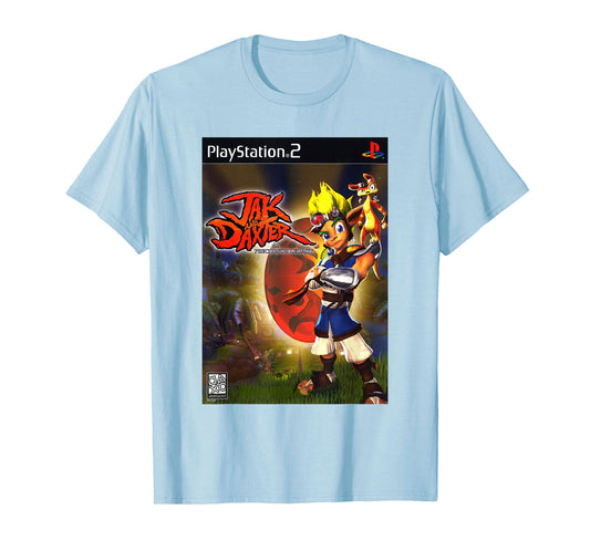 PlayStation 2 Jak and Daxter Cover Art Video Game T-Shirt