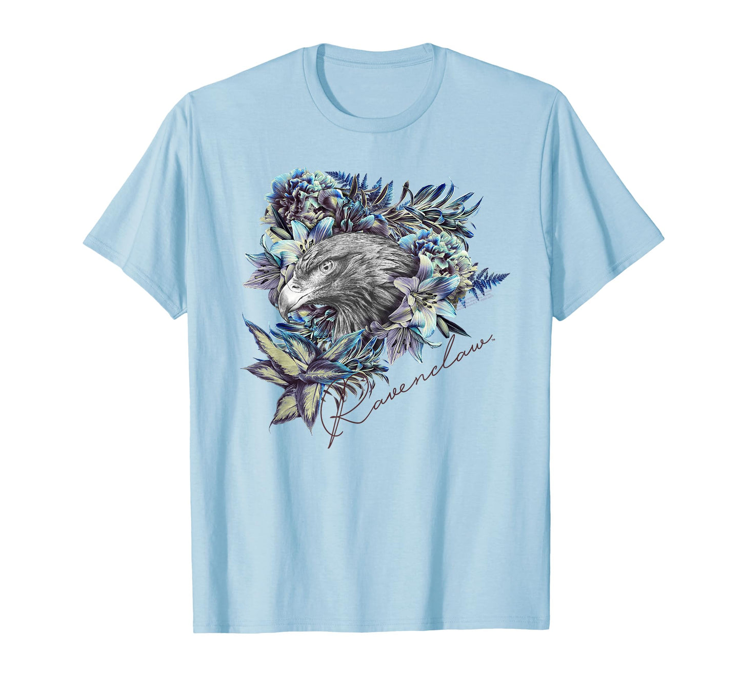 Harry Potter Ravenclaw Floral Eagle Mascot T-Shirt