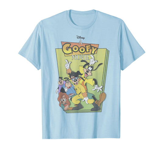 Disney A Goofy Movie Max Powerline Dance Logo T-Shirt Small