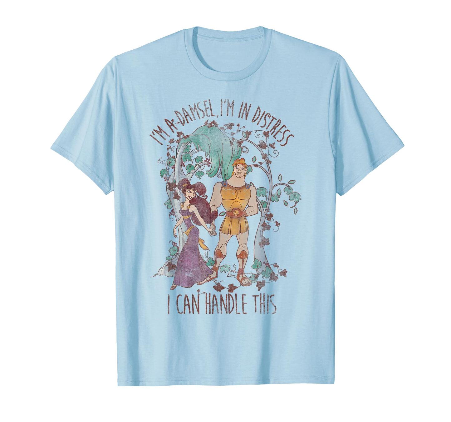 Disney Hercules Meg I'm in Distress I Can Handle This T-Shirt