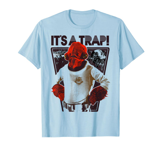 Star Wars Admiral Ackbar It's a Trap! T-Shirt