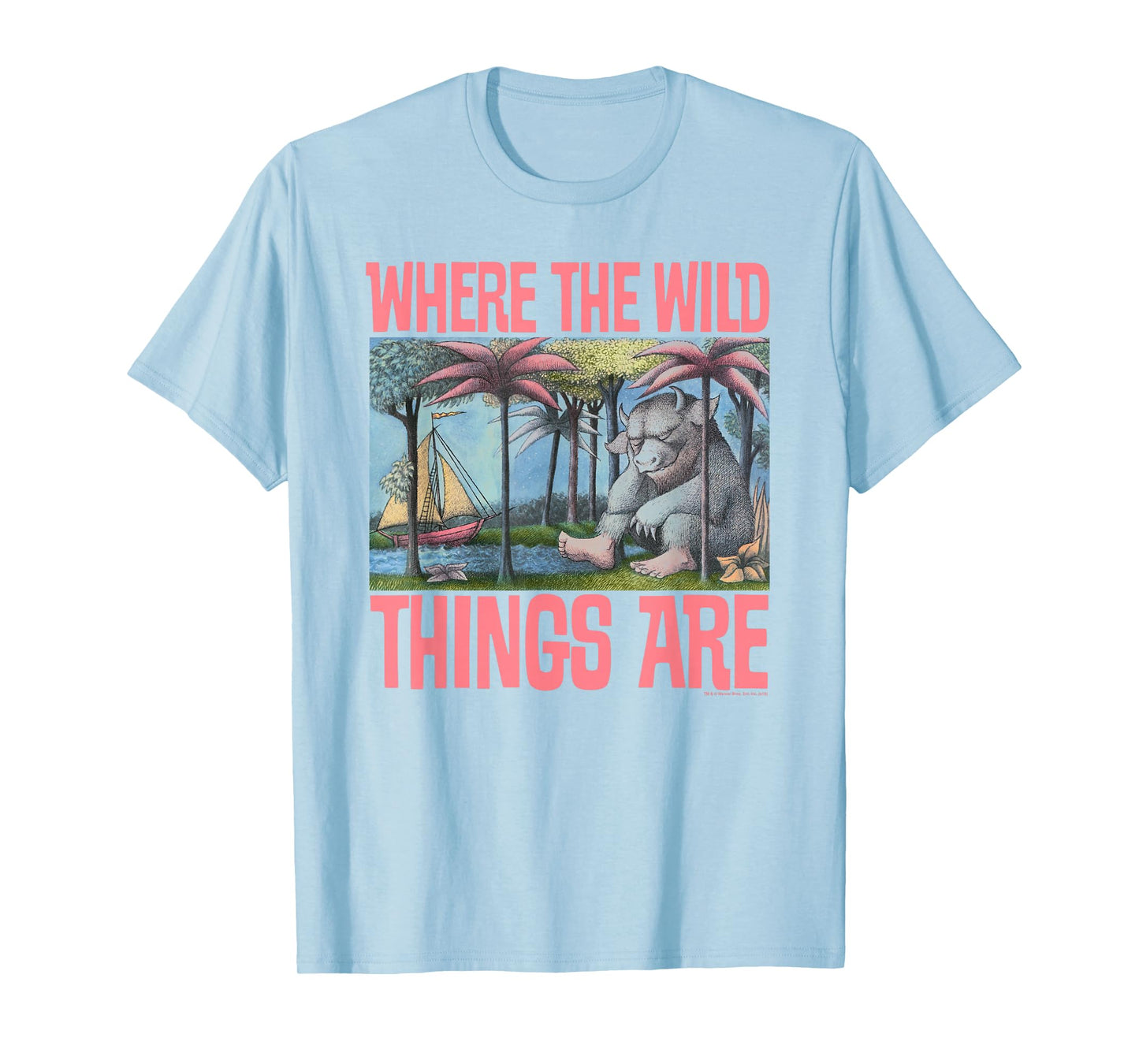 Where The Wild Things are Cover T-Shirt Small