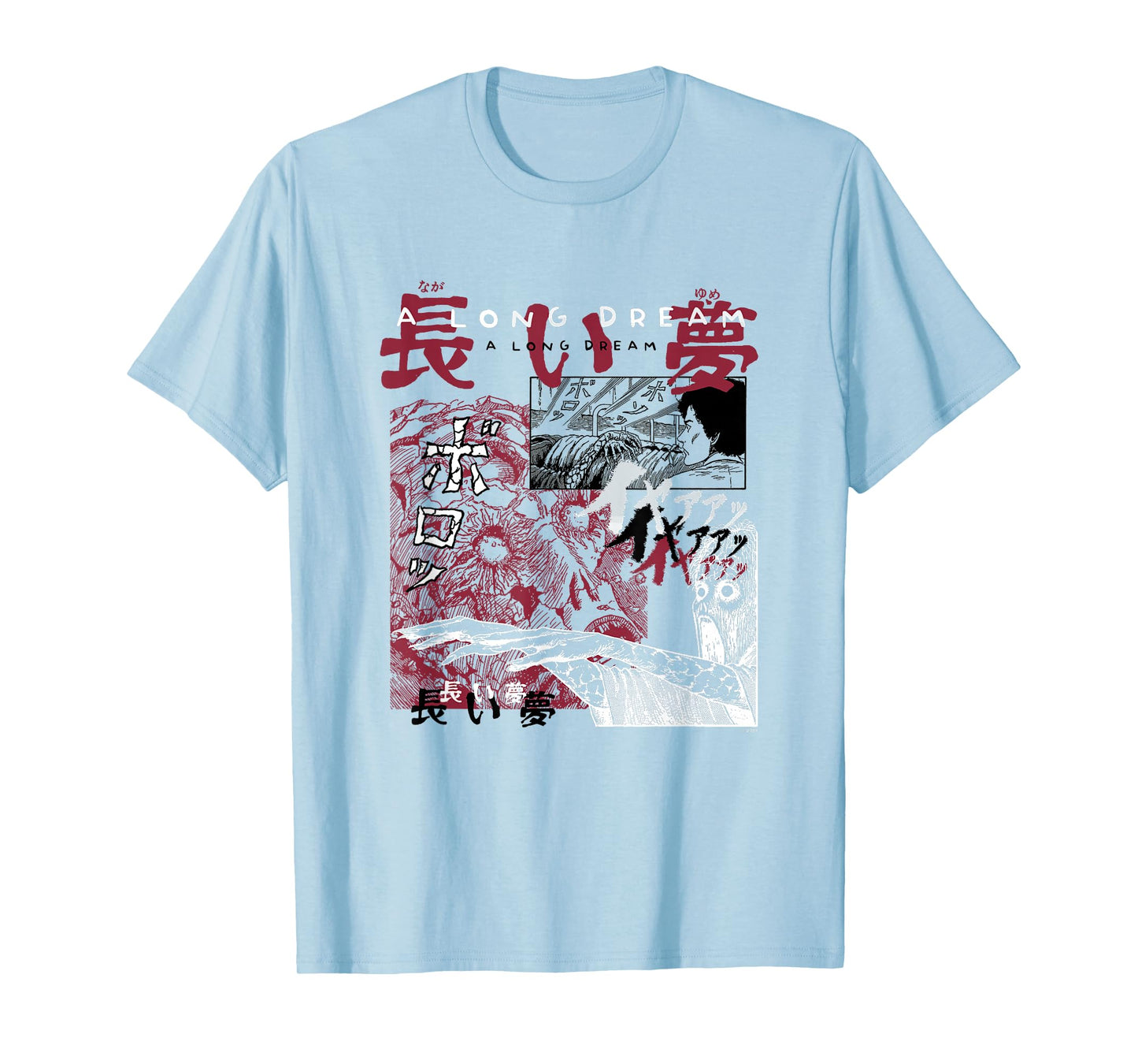 Junji Ito A Long Dream Curated Clutter T-Shirt