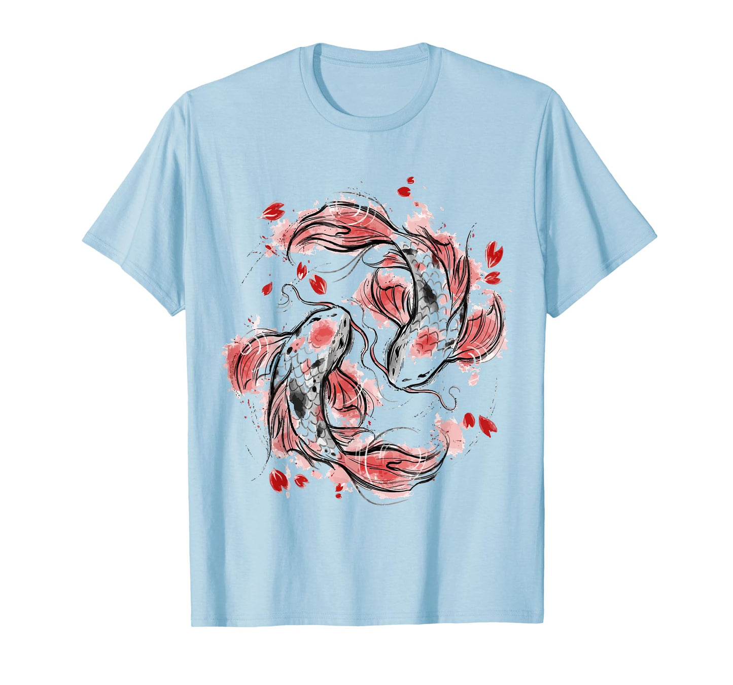 Japanese Asian Koi Fish Carp Nishikigoi Fish T-Shirt