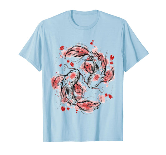 Japanese Asian Koi Fish Carp Nishikigoi Fish T-Shirt