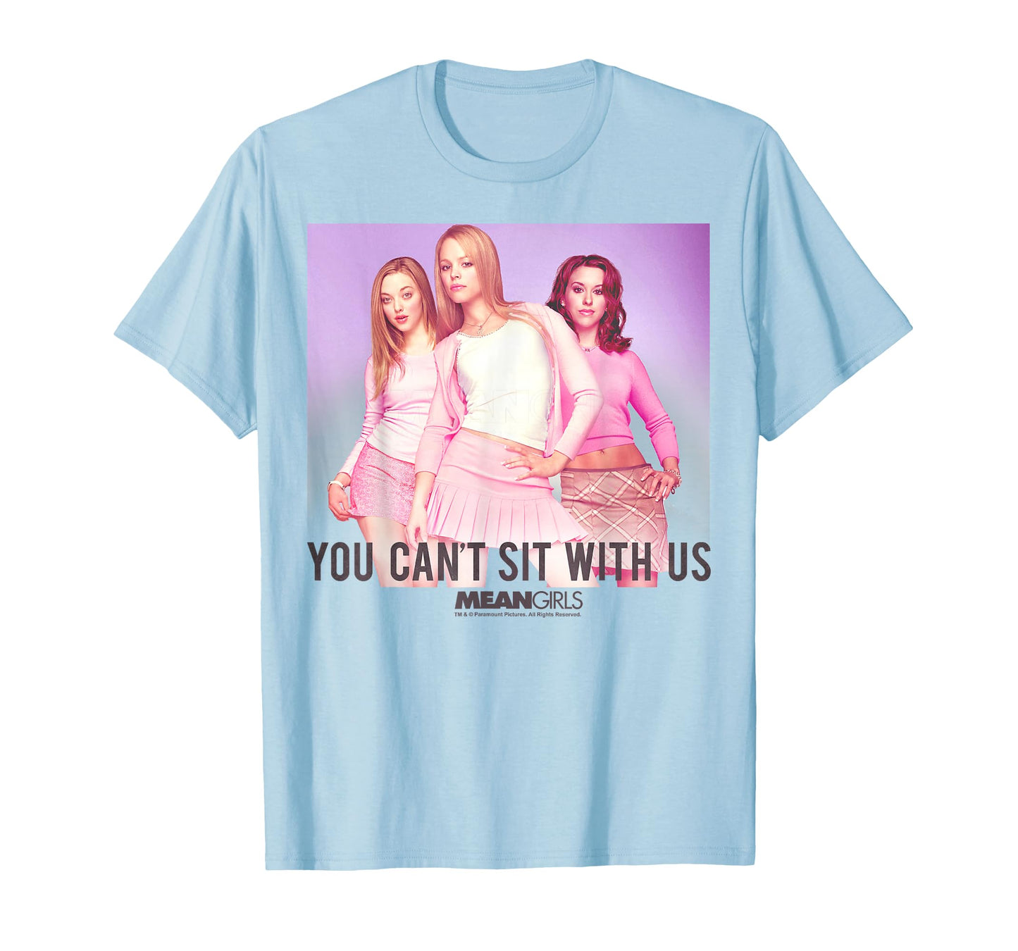 Mean Girls You Can't Sit with Us Plastic Group T-Shirt