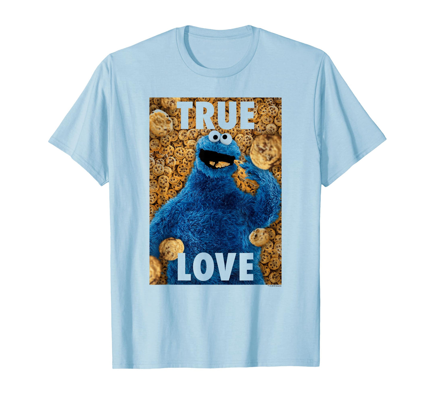 Sesame Street Cookie Monster Beautiful Cookies T-Shirt