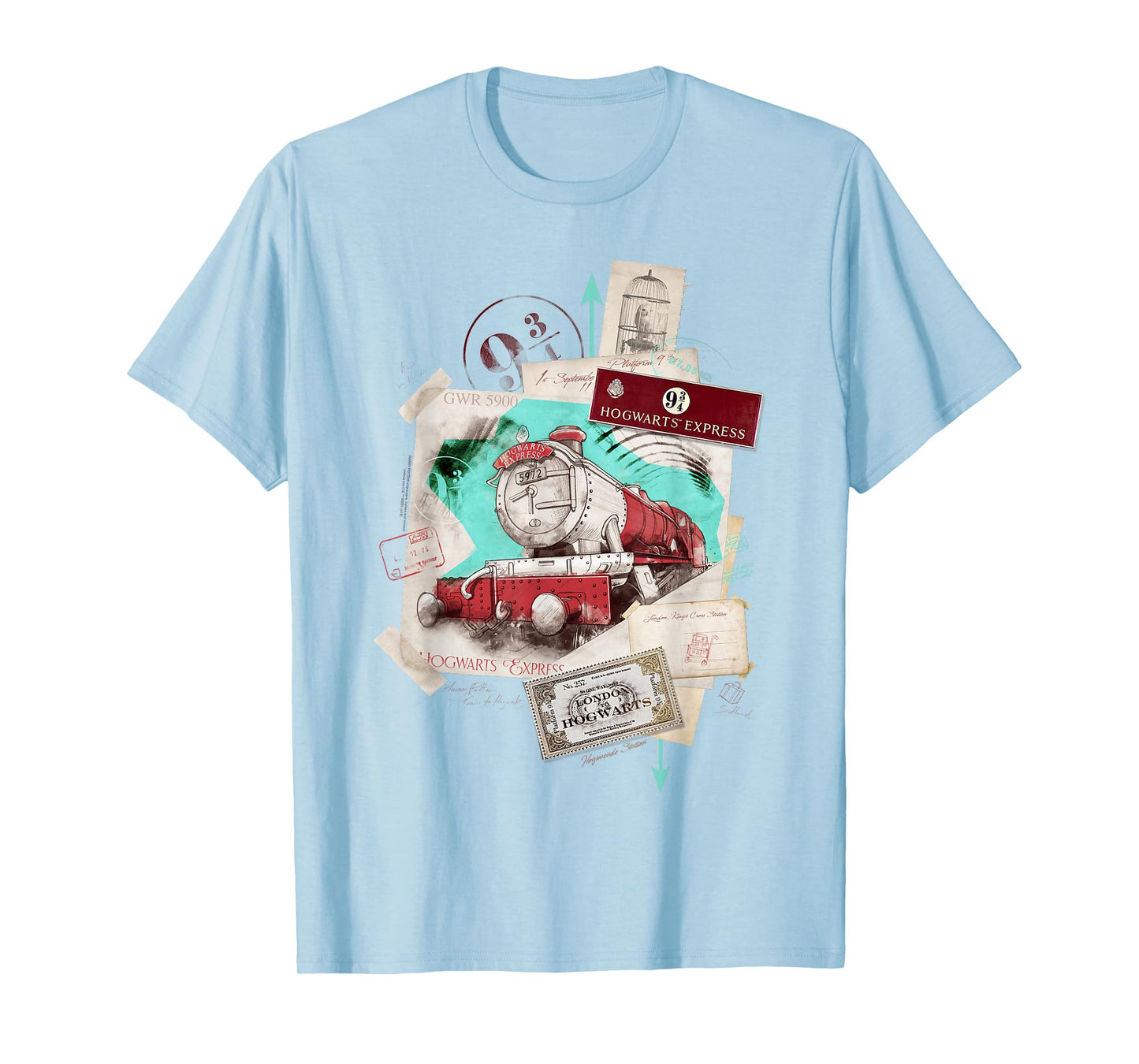 Harry Potter Hogwarts Express Location T-Shirt