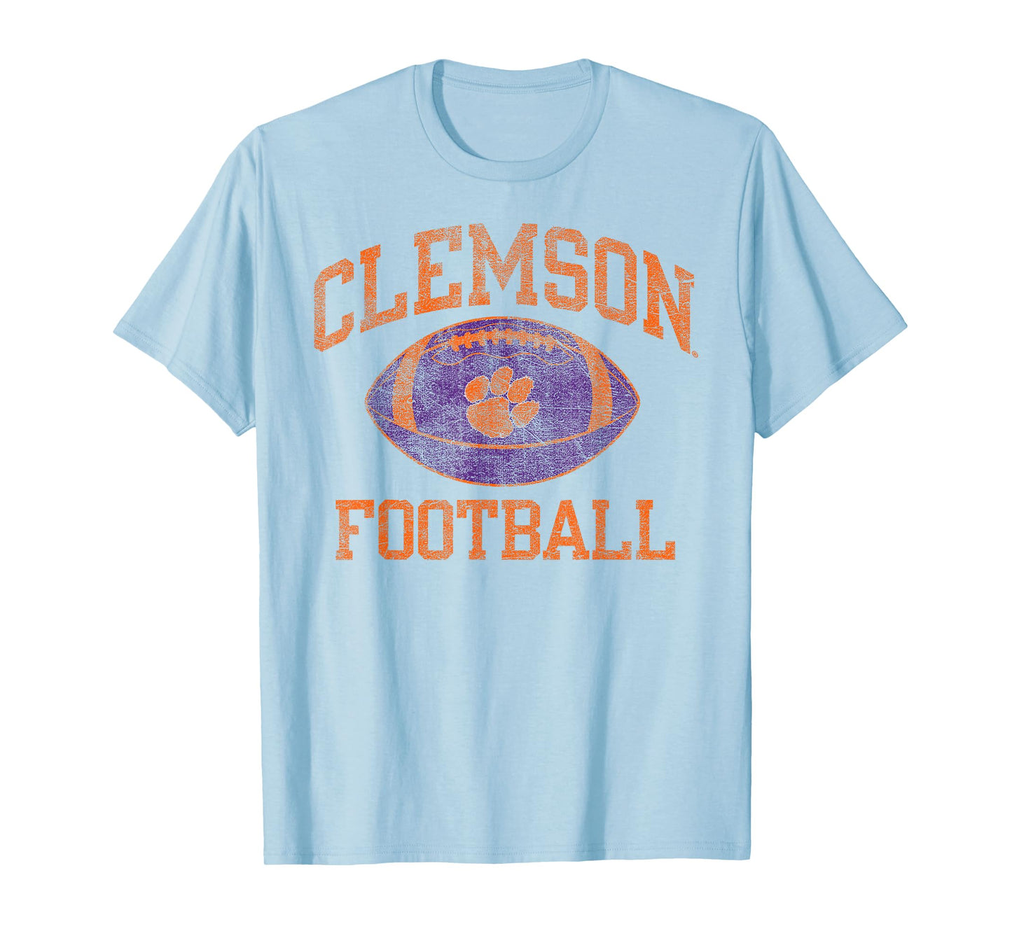 Clemson Tigers Football Intensity White Officially Licensed T-Shirt