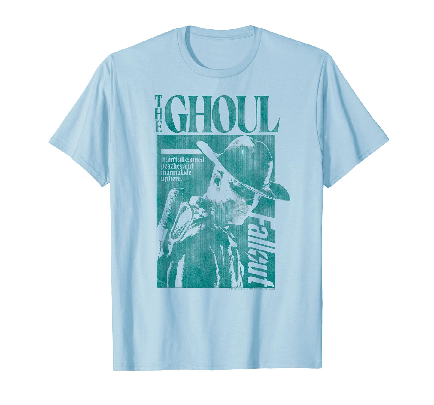 Fallout The Ghoul Modern Collage TV Show T-Shirt