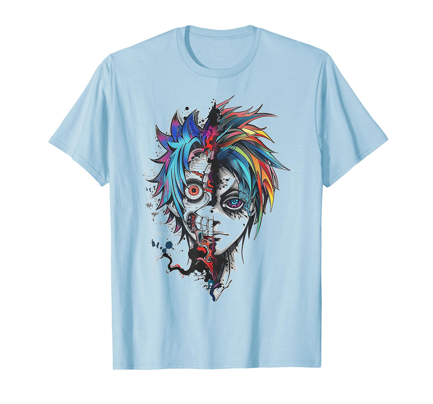 Anime Manga Graphic Illustration Anime T-Shirt