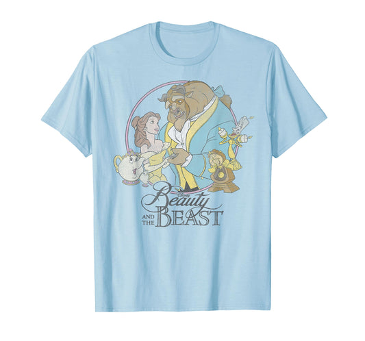 Disney Beauty And The Beast Classic Group Shot T-Shirt