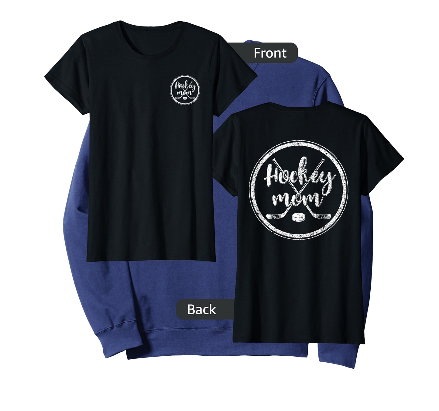 Hockey Mom Winter Sports Ice Hockey Goalie Mommy T-Shirt