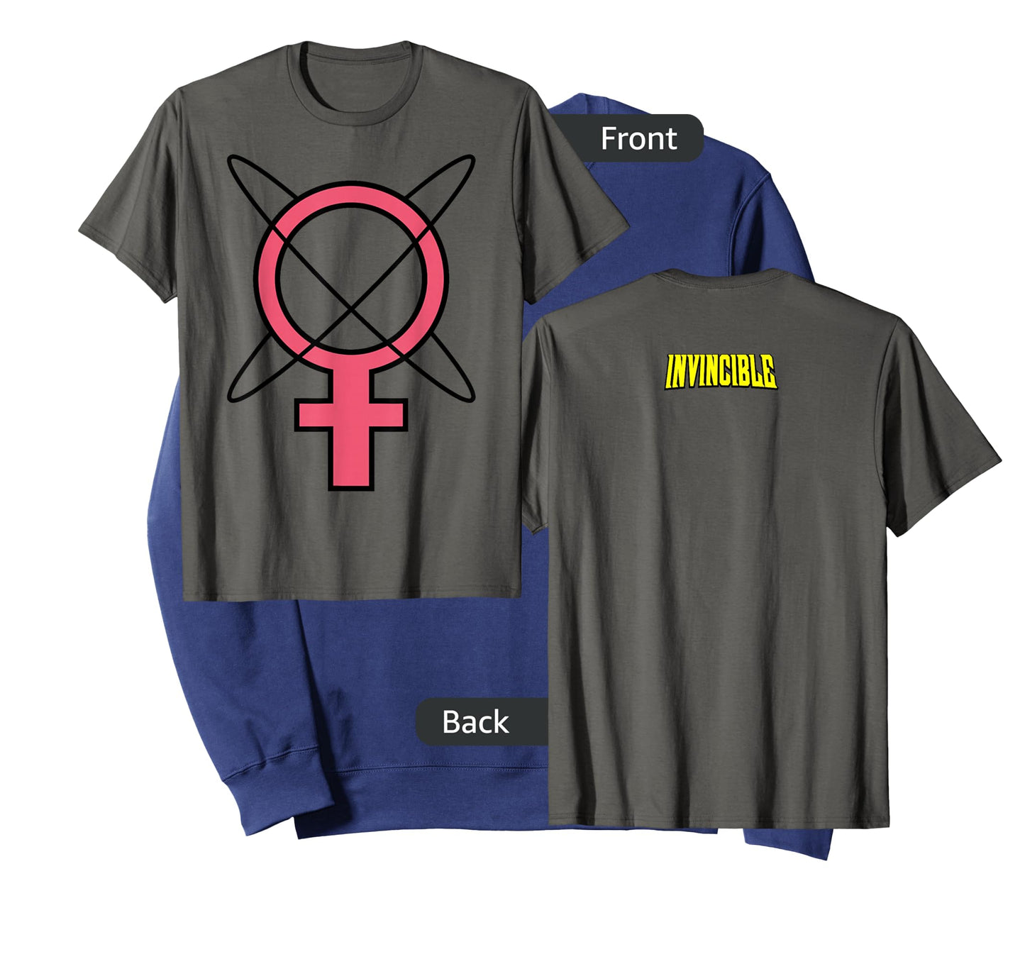 Invincible Animated - Atom Eve Symbol T-Shirt